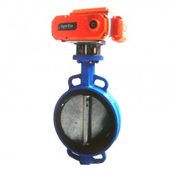 電動對夾式金屬蝶閥